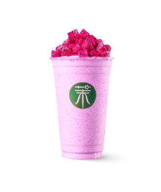 火龙果酸奶奶昔