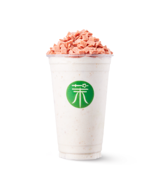 海红山楂酸奶奶昔